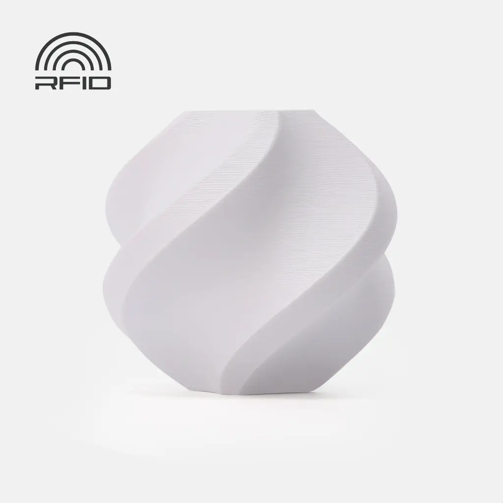 Bambu Lab 3D Printer Filament PETG HF-White With Bambu Reusable Spool — photo 2