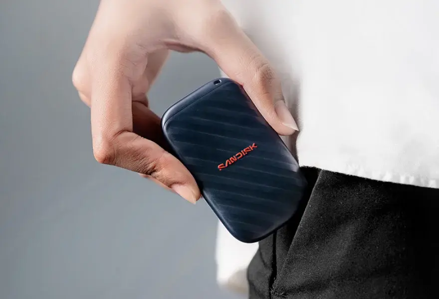 SanDisk E10 1TB 600MB/s USB3.2 Portable SSD Drive SDSSDE10-1T00-G25 — photo 4