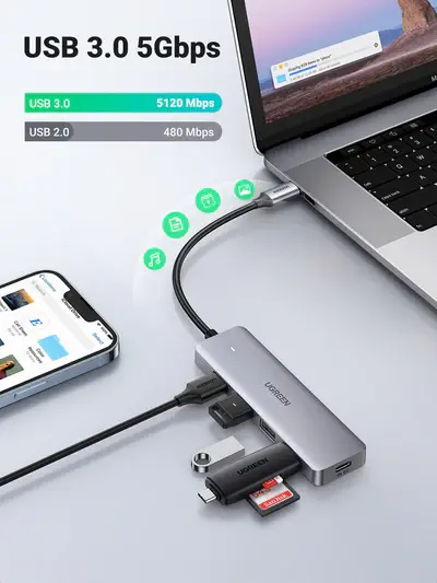 UGreen 10-in-1 USB-C Docking Station 15534 — photo 1