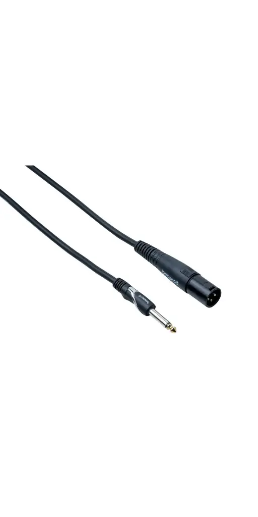 Bespeco XLRM to JK Audio Cable Black 4.5m HDJM450a — photo 1