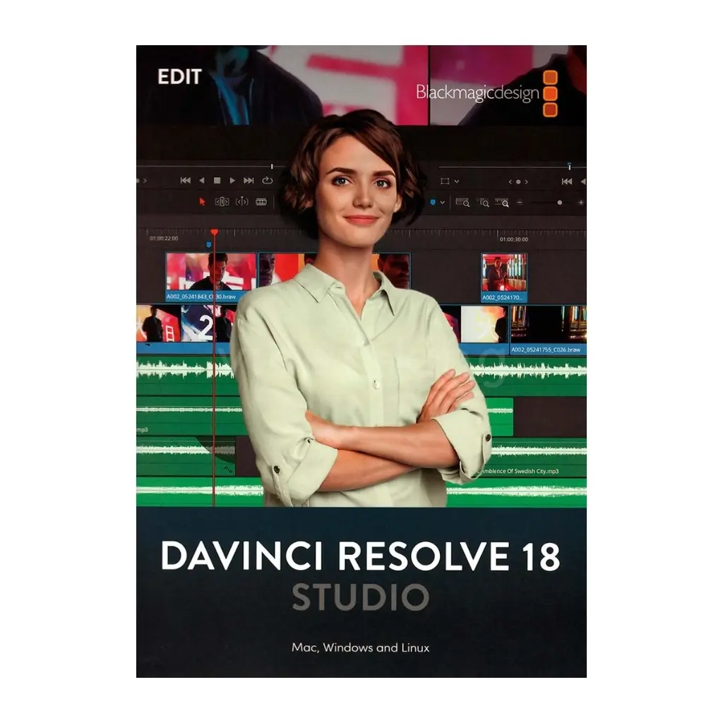 Blackmagic Design DaVinci Resolve Studio (Activation Card) DV/RESSTUD — photo 1