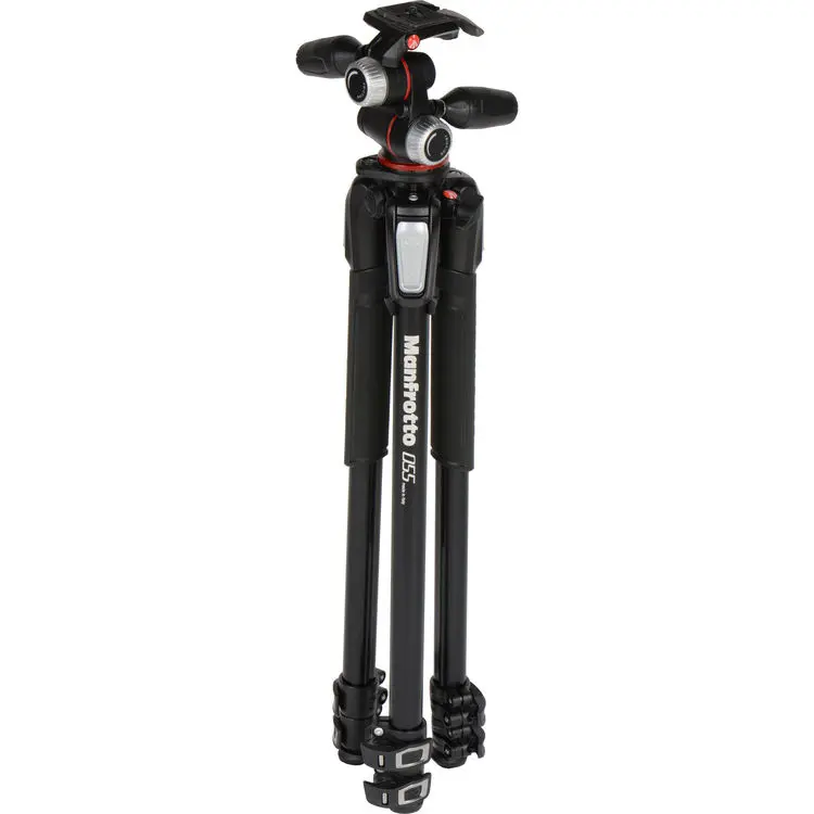 Manfrotto 055 Aluminium 3-Section Tripod Kit with X-PRO 3-Way Head (MK055XPRO3-3W) — photo 3