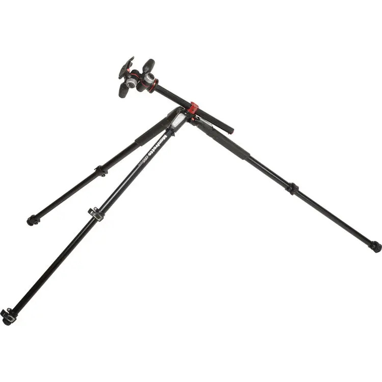 Manfrotto 055 Aluminium 3-Section Tripod Kit with X-PRO 3-Way Head (MK055XPRO3-3W) — photo 4