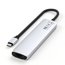 Satechi 7-in-1 USB-C Multiport Slim Adapter with Ethernet (Silver) ST-P7SS