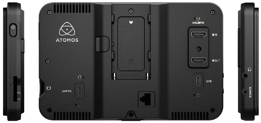 Atomos Shinobi 7 II 7-Inch 2800-Nit HDR Video & Photo Monitor with Camera Control (ATOMSHB005)