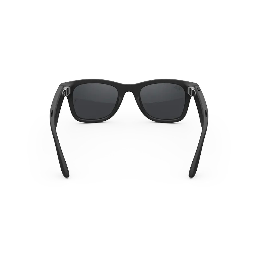 Ray-Ban Meta Wayfarer (Gen 2) AI Glasses Matte Black / Transitions Grey Size 50 RW4012