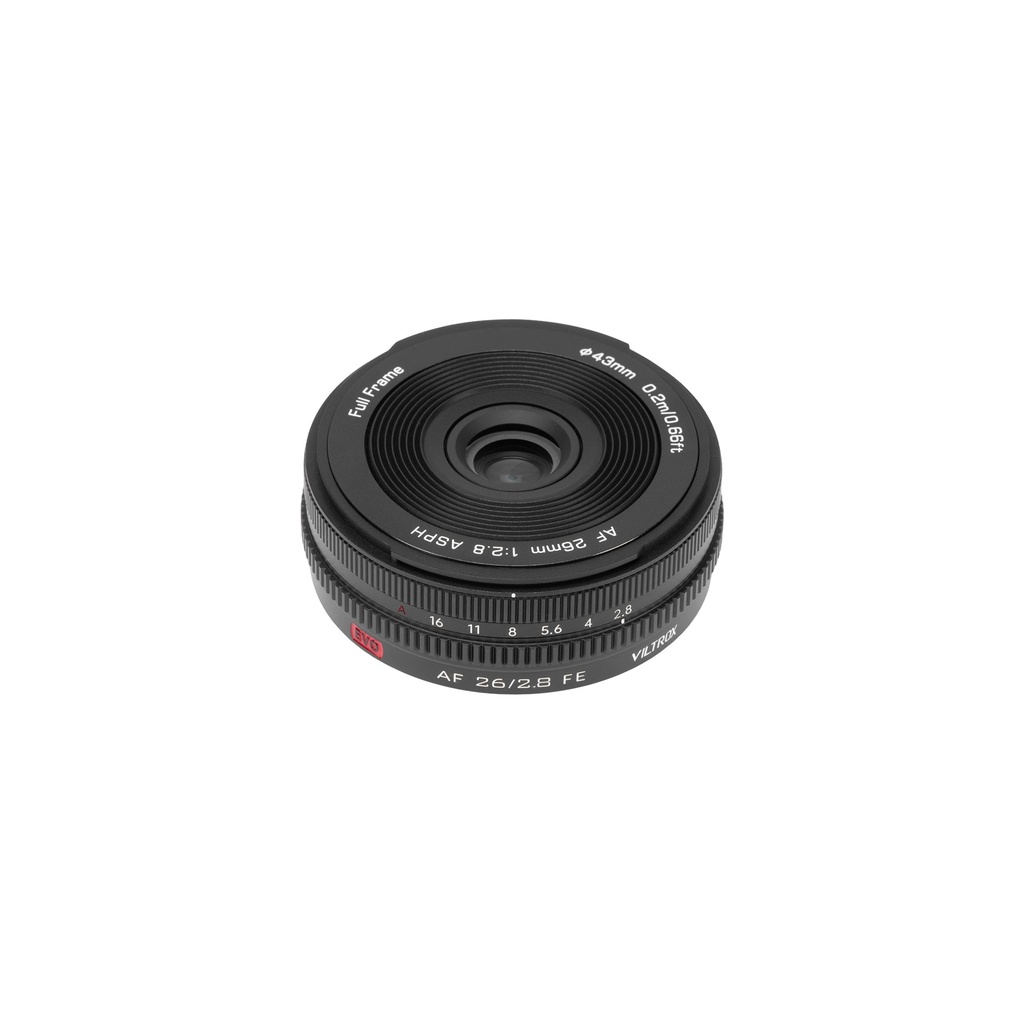 Viltrox AF 26mm F2.8 EVO Full-Frame Autofocus Lens for Sony E (AF 26/2.8 FE)