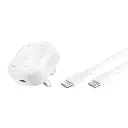 Belkin BoostCharge Compact USB-C Wall Charger 20W with 1 m USB-C Cable (WCA009my1MWH-B6)