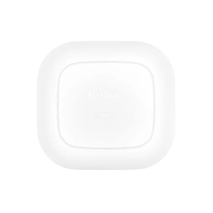 Belkin BoostCharge Compact USB-C Wall Charger 20W with 1 m USB-C Cable (WCA009my1MWH-B6)