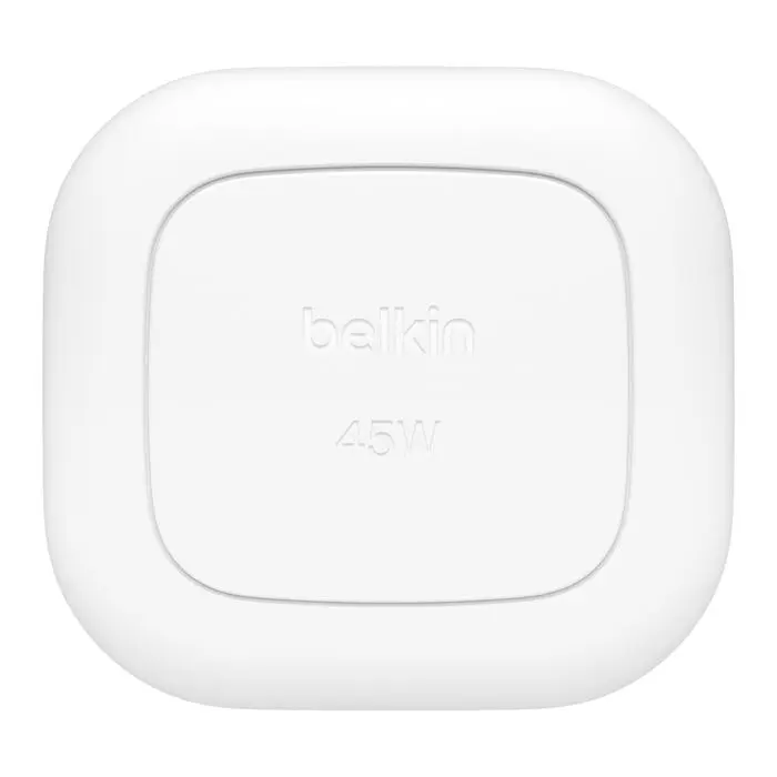 Belkin BoostCharge Compact USB-C Wall Charger 45W with 1 m USB-C Cable White (WCA013my1MWH-B6)
