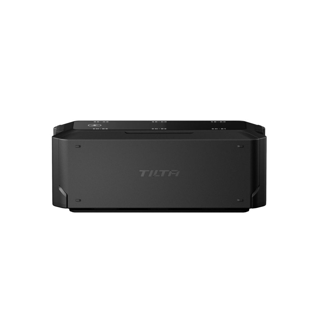 Tilta Foldable Charging Station for L-Series/NP-F Batteries (6-Channel), Black TBC-NPF-B