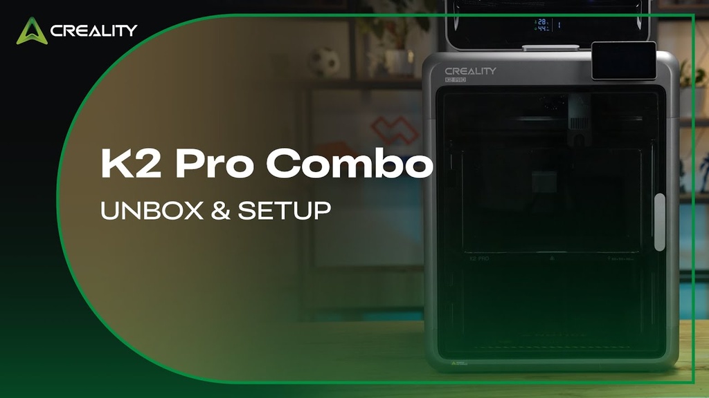 Creality K2 Pro Combo 3D Printer with CFS, 300 x 300 x 300 mm — official Creality video