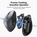 UGREEN Ergonomic Wireless Mouse 2.4G 4000 DPI, MU006