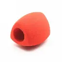 Armour Foam Windscreen for Handheld Microphone, Triangle Shape 40mm DIA_80mm DP (1).webp