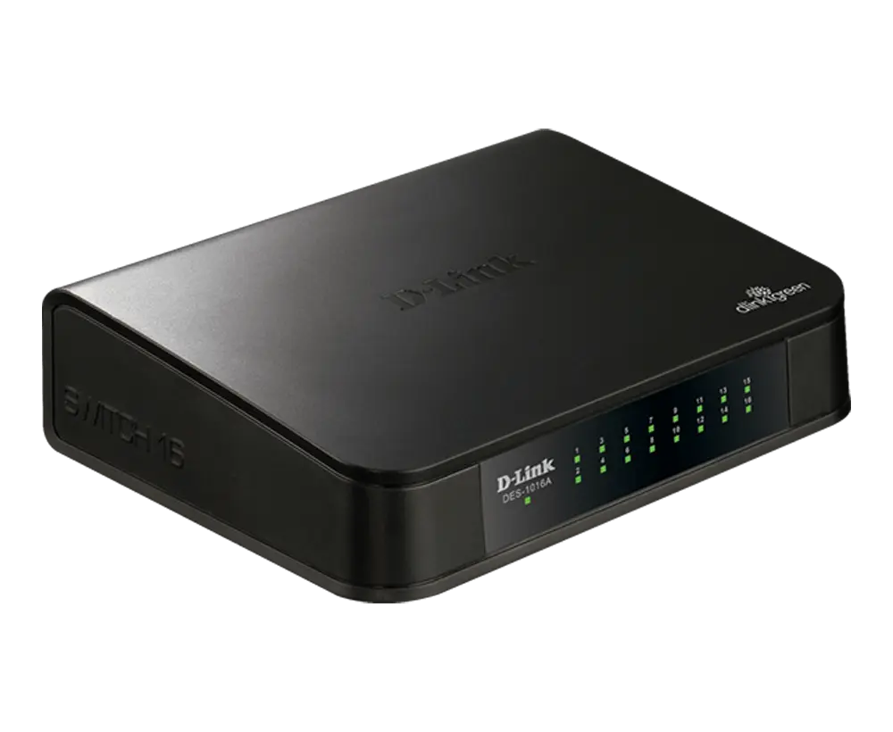 D-Link 16-Port 10/100 Desktop Switch DES-1016A — photo 1