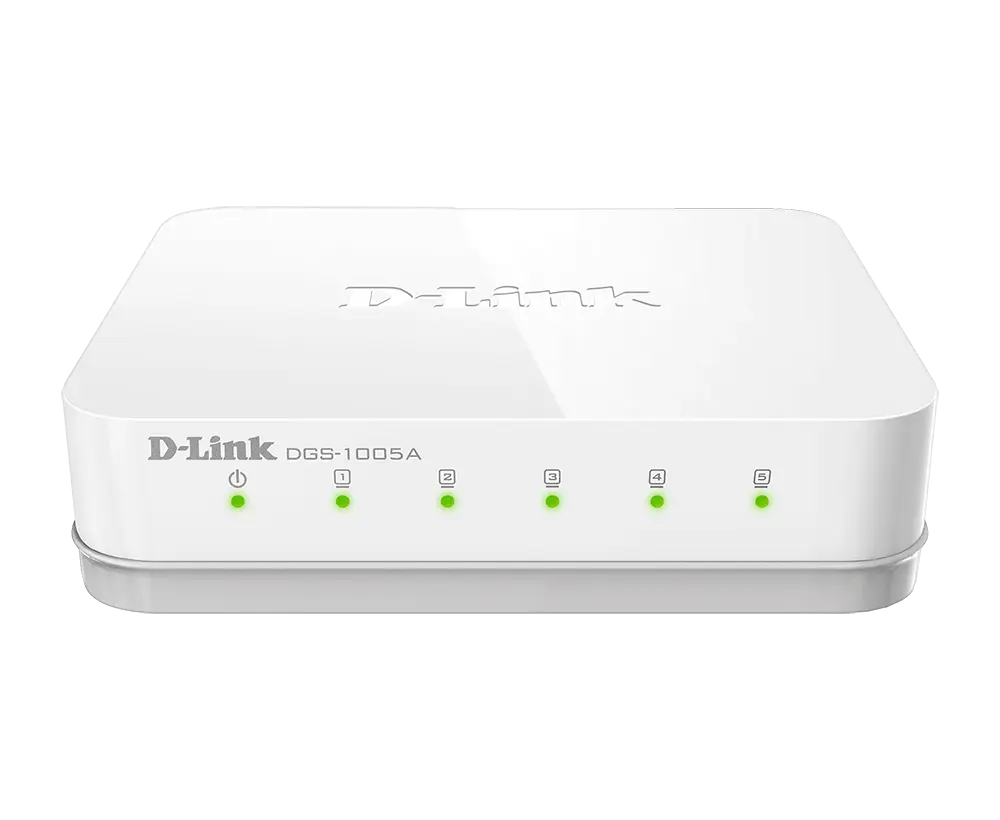D-Link DGS-1005A 5-Port Gigabit Unmanaged Desktop Switch — photo 1