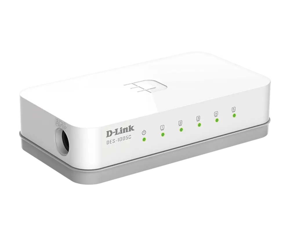 D-Link DES-1005C 5-Port 10/100 Desktop Switch — photo 2