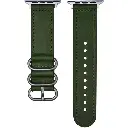 Devia Tricyclic Real Leather Watch Band 38/40mm - Green 338250 — photo 1