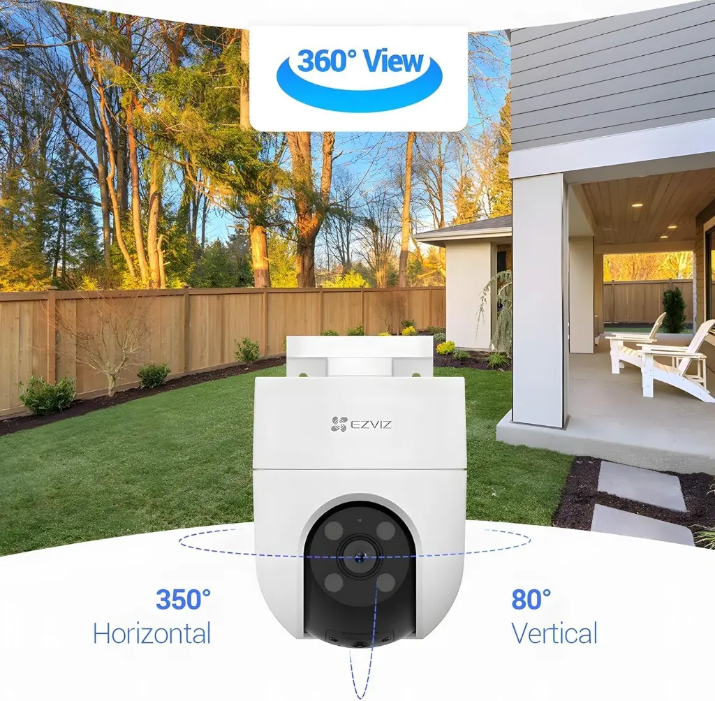 EZVIZ H8C 4G 3MP Pan & Tilt 360° Panoramic View 2K Smart Home Camera 303102961 — photo 3