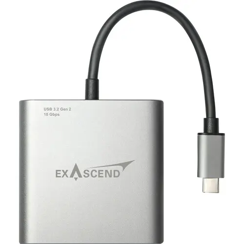 Exascend CFexpress Type B and SD Express Card Reader 10Gbps USB Type-C — photo 2