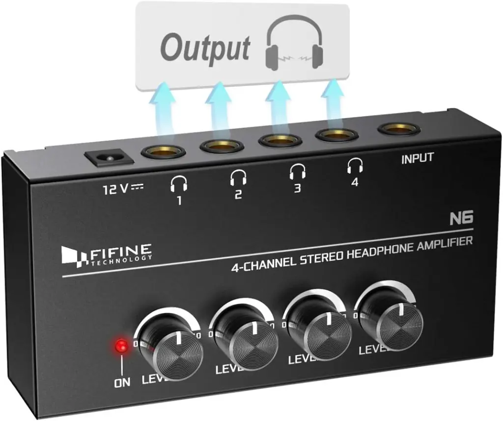 FiFine N6 Stereo HeadPhone Amplifier — photo 5