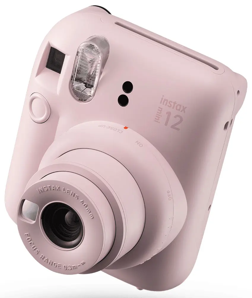 Fujifilm-Instax-Mini-12-Blossom-Pink-Camera-INSTAXMINI12-PK-Front-Angled-2.webp