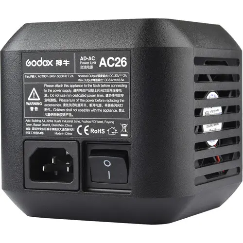 Godox AC26 AD600Pro AC Adapter — photo 2
