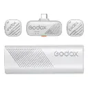 Godox Cube-SC 2-Person Wireless Microphone for USB-C Mobile Devices White Cube-SC Kit 2 W — photo 3