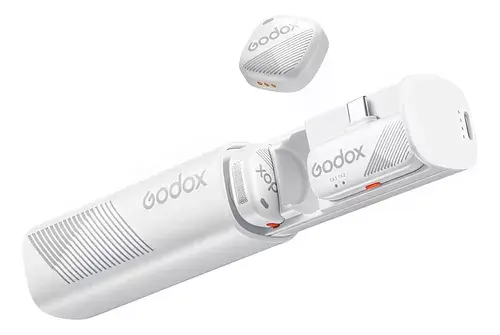 Godox Cube-SC 2-Person Wireless Microphone for USB-C Mobile Devices White Cube-SC Kit 2 W — photo 2