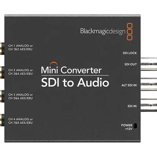 Blackmagic Design SDI to Audio Mini Converter CONVMCSAUD — photo 2