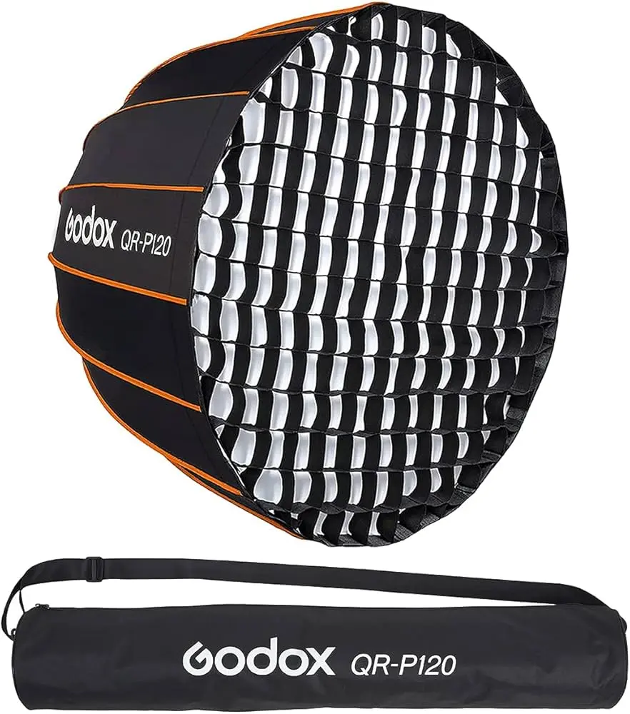 Godox QR-P120 Quick Release Parabolic Softbox with Grid (120cm) — photo 1