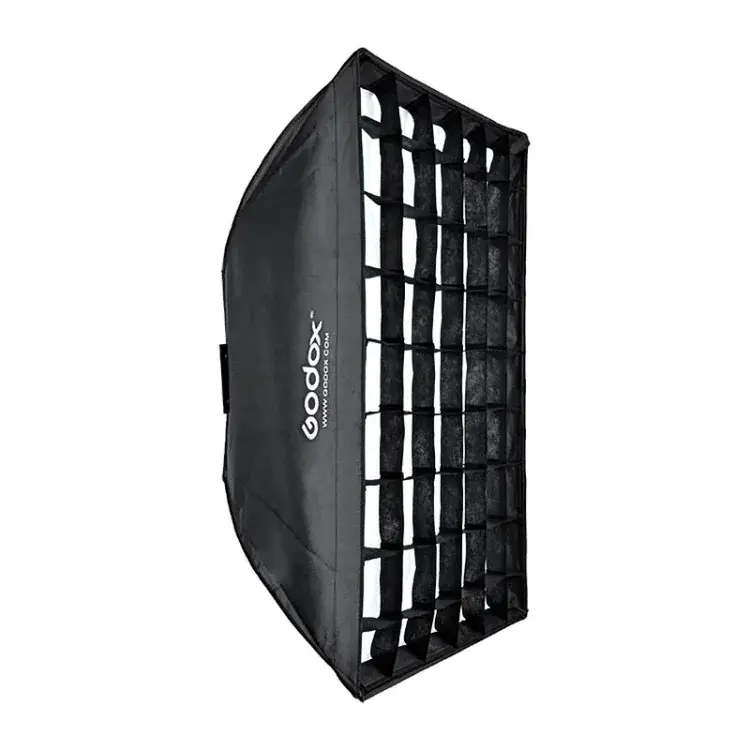 Godox SB-FW80120 80x120cm Softbox With Grid & Bowens mount Aluminium Ring Adapter — photo 1