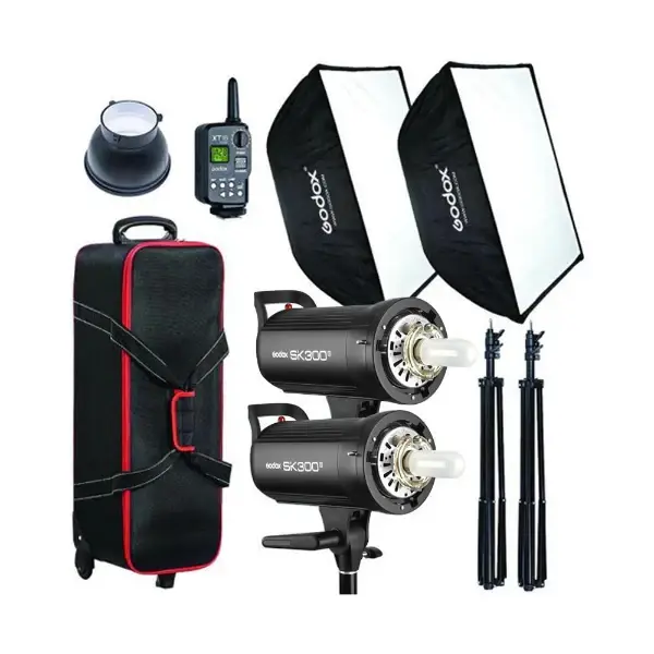 Godox SK300II-E 2-Light Studio Flash Kit — photo 1