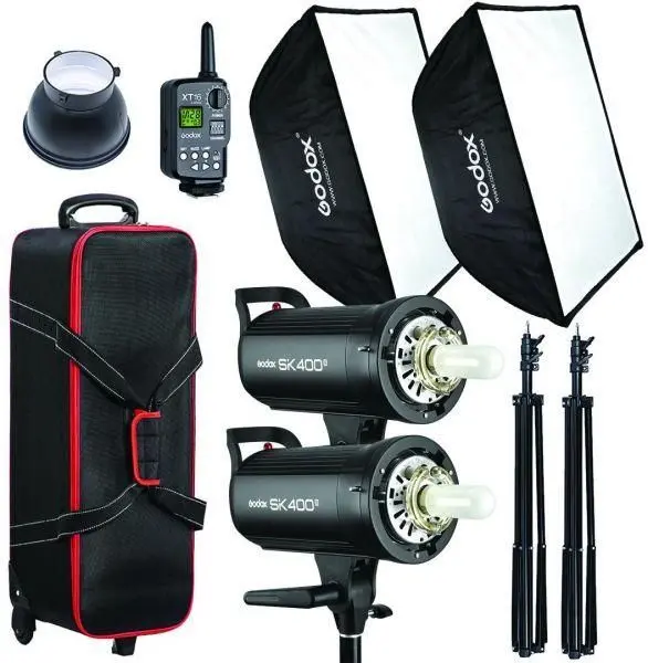 Godox SK400II-V Kits 2 Light Studio Kit — photo 1