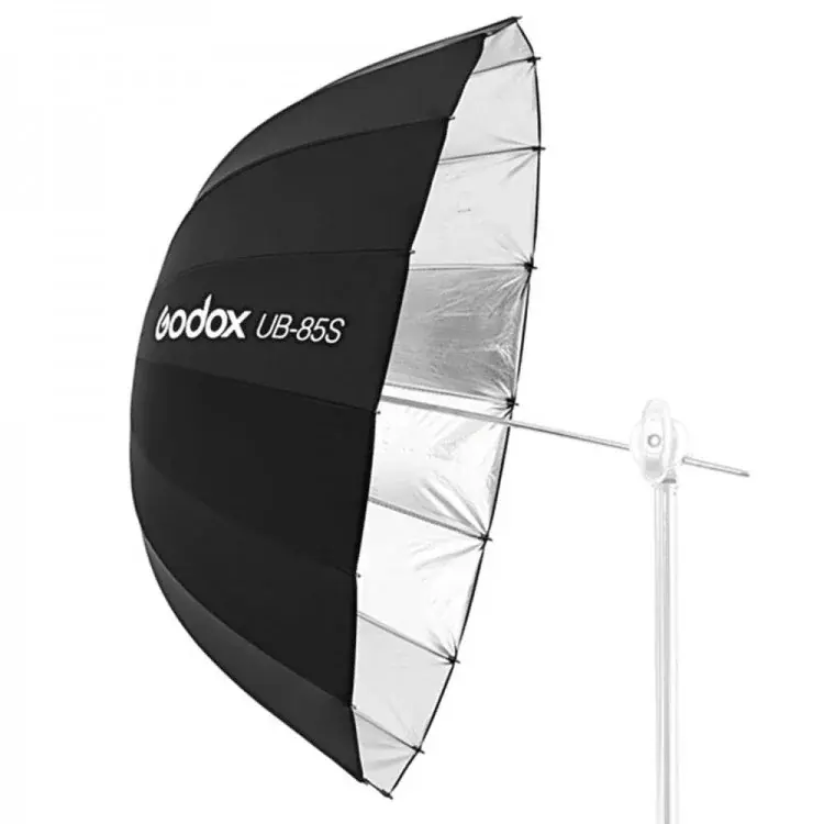 Godox UB-85S Translucent Parabolic Umbrella 85cm - Silver — photo 1
