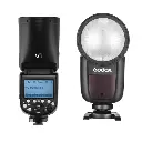 Godox V1 TTL Li-ion Round Head Camera Flash — photo 3