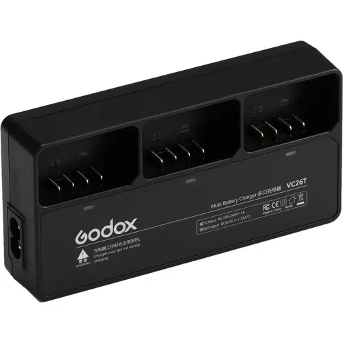 Godox VC26T Multi-Battery Charger for VB26 (V1 Flash) — photo 1
