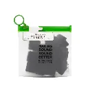 Bubblebee Industries Invisible Lav Covers Moleskin Big Bag (120-Pack, Black) — photo 2