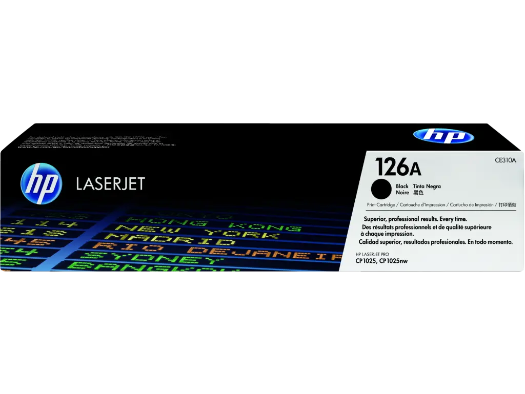 HP 126A Original LaserJet Toner Cartridge, CE310A — photo 1