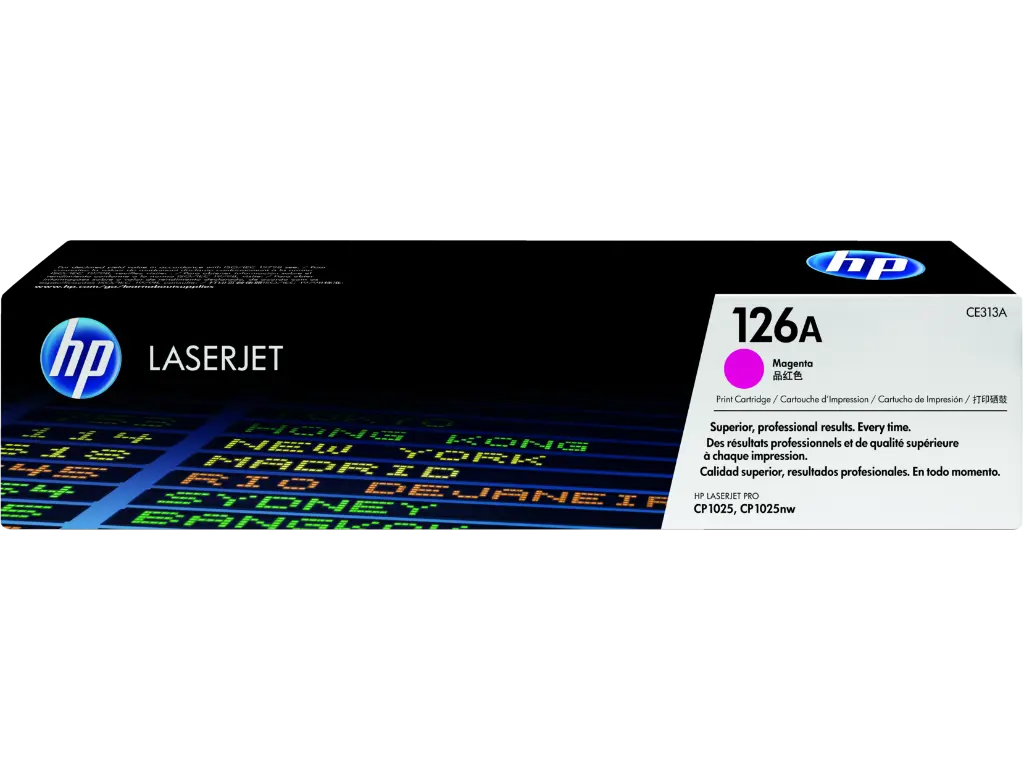 HP 126A Magenta Original LaserJet Toner Cartridge, CE313A — photo 1