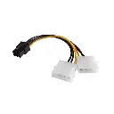 Haysenser 2 SATA 4 Pin Male to Power 6 Pin Cable 20cm — photo 1