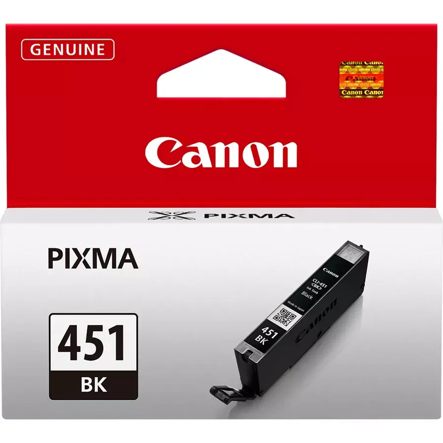 Canon Pixma CLI-451BK Genuine Black ink Cartridge 6523B001 — photo 1