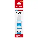 Canon Pixma GI-490C Genuine Cyan Ink Bottle Cartridge 0664C001 — photo 2