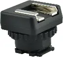 JJC MSA-MIS Standard Cold Shoe Adapter Converter for Sony Multi Interface Shoe Camcorder — photo 2
