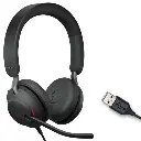 Jabra Evolve2 40 Stereo Headset (MS Teams, USB-C) - Black — photo 3