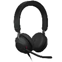 Jabra Evolve2 40 Stereo Headset (MS Teams, USB-C) - Black — photo 1