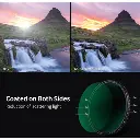 K&F Concept 67mm ND8-ND2000 Nano-X Variable ND Filter with Multi-Resistant Coating — photo 3