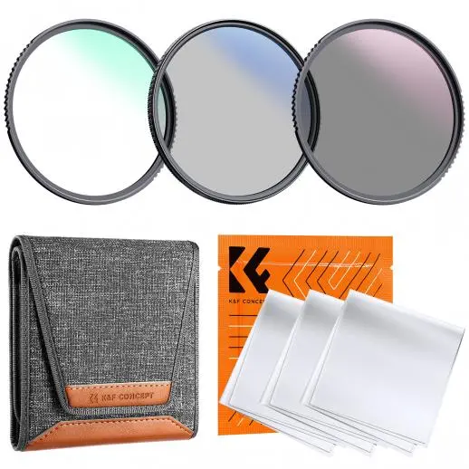 K&F Concept 82mm MCUV+CPL+ND4 NANO-K Series Lens Filter 1945V2 — photo 1