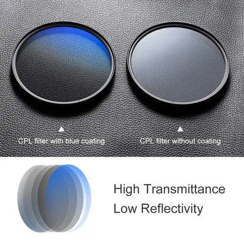 K&F Concept Classic Series 72mm Slim Multicoated Circular Polarizer Filter KF01.1440 — photo 5