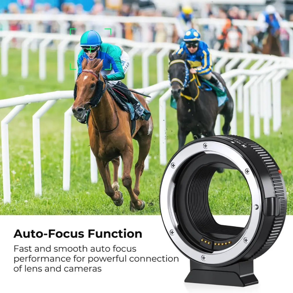 K&F Concept EF to EOS R Adapter, Auto Focus Lens Mount Adapter for Canon EF EF-S Lens and — photo 2